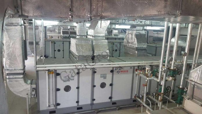 انواع هواساز، اگزاست فن، چیلر آبادیس پاسارگاد